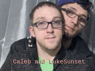 Caleb_and_LukeSunset